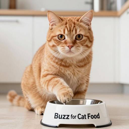 Sorrowful Orange Tabby by Empty Bowl