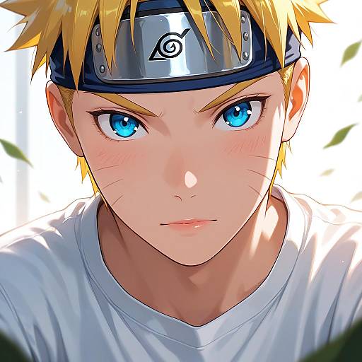 Uzumaki Naruto Portrait in Sunshine