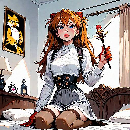 Asuka Victorian Gothic Hogwarts Portrait