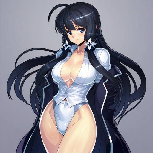 Illustration of Abe takakazu, kuso miso technique in the style of Fengmo