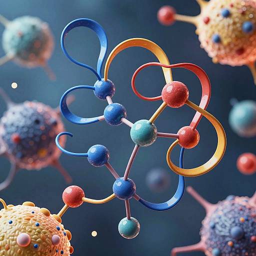 Dynamic 3D Actilin Protein Structure