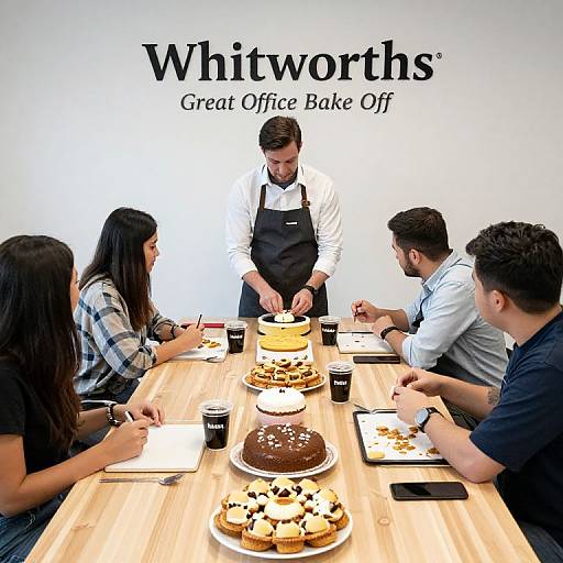 Whitworths Office Bake Off Event