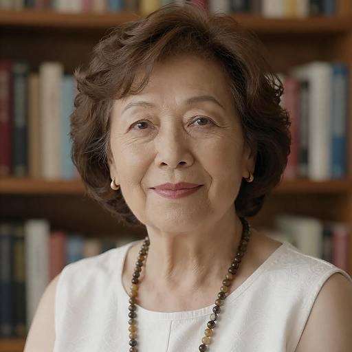 Charming Portrait of an Elderly Woman