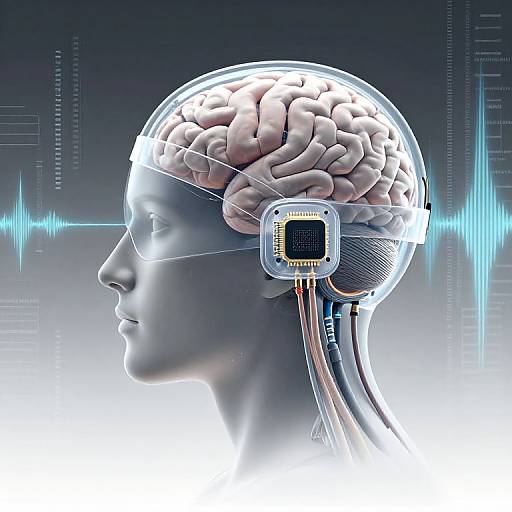 Neurophone Headset Neural Interface Illustration