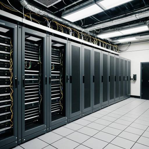 Modern Data Center Server Racks