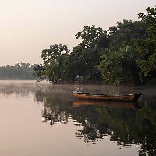 Serene Lakeside Dawn Escape