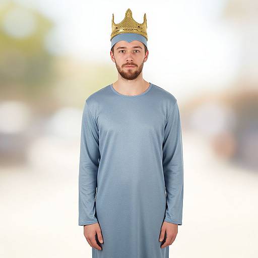 Funny Christian Costume with Crown