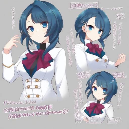 Illustration of Aizawa kazuha, assault lily in the style of Paopao