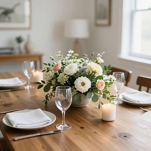 DIY Rectangular Table Centerpieces