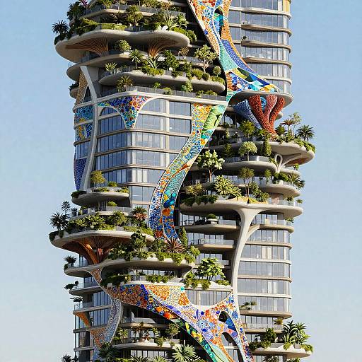 Visionary Eco-Friendly Skyscraper Design