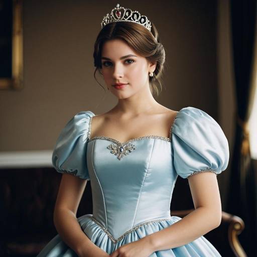 Enchanting Princess in Regal Attire