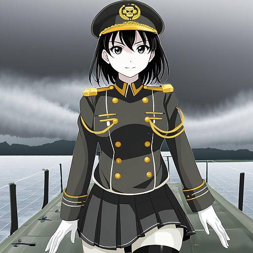 Illustration of Akitsu maru kai (kancolle), kantai collection in the style of Tnr (horiko1525)