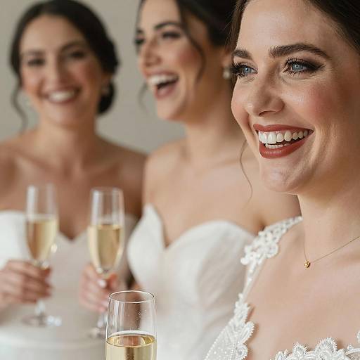 Joyful Wedding Celebration Among Friends