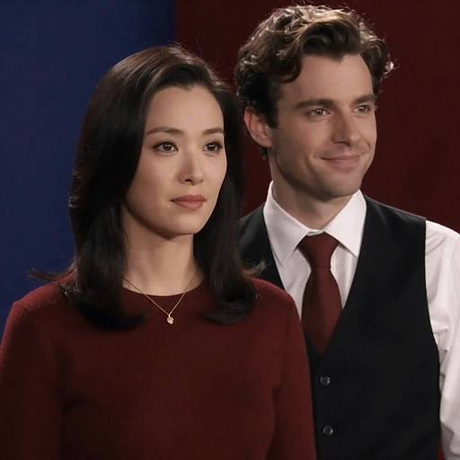 Intimate Portrait of Couple in Colors