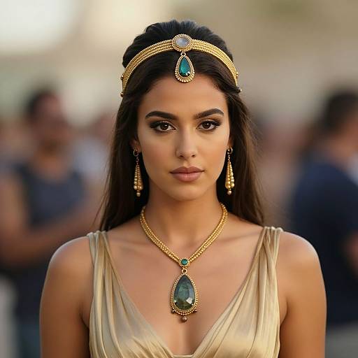 Realistic Cleopatra Celebrity Portrait