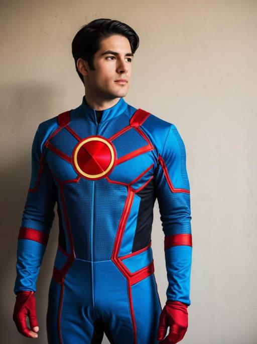 Man in The Atom Ray Palmer Cosplay Costume