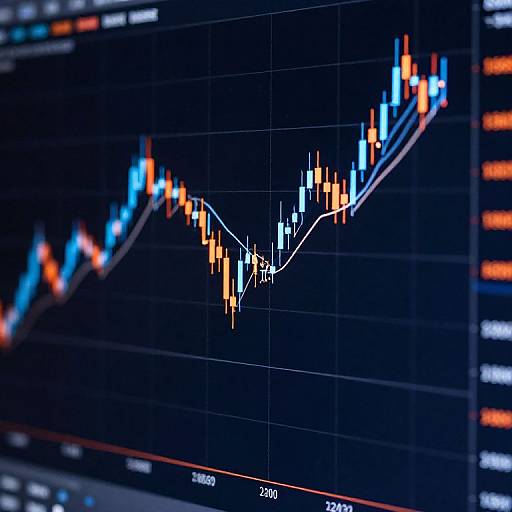 Neon Crypto K-Line Chart Dashboard