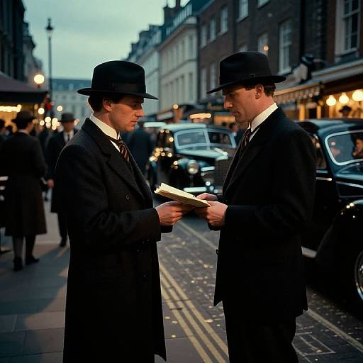 Classic MI6 Espionage in London