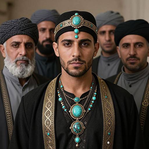 Realistic Portrait of Brave Jewel Thief