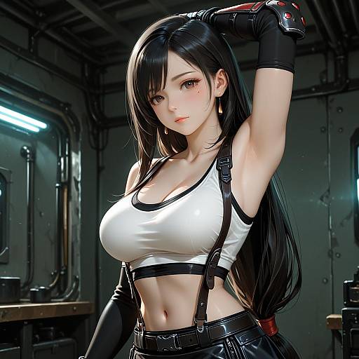 FF7R-Style Tifa Lockhart Upper Body