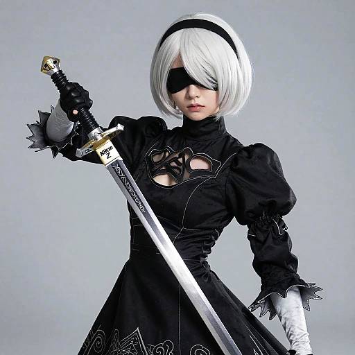 Nier Automata 2B Glamour Portrait