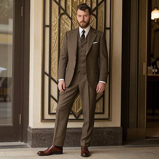 1930s European Gentleman Portrait