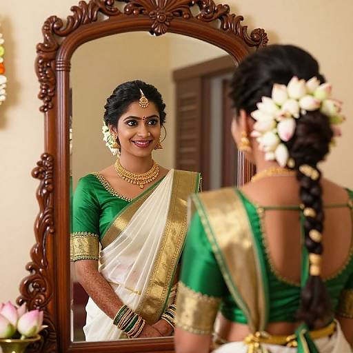 Graceful South Indian Bride Portrait