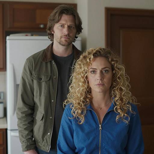 Intimate Encounter in a Dim Room