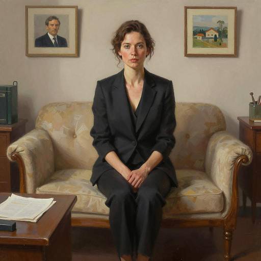 Psychoanalyst Woman in Office