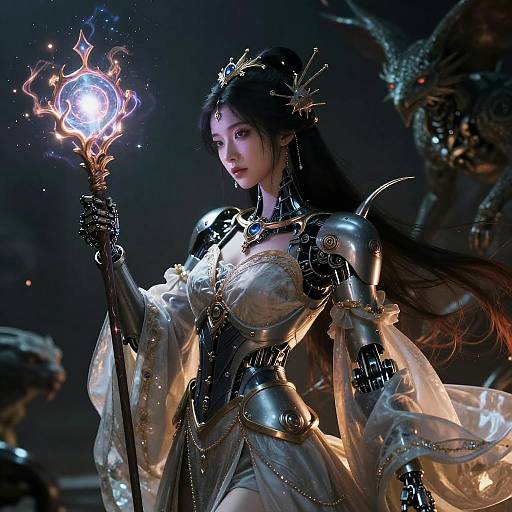 Enchanting Magician Girl in 8K UHD