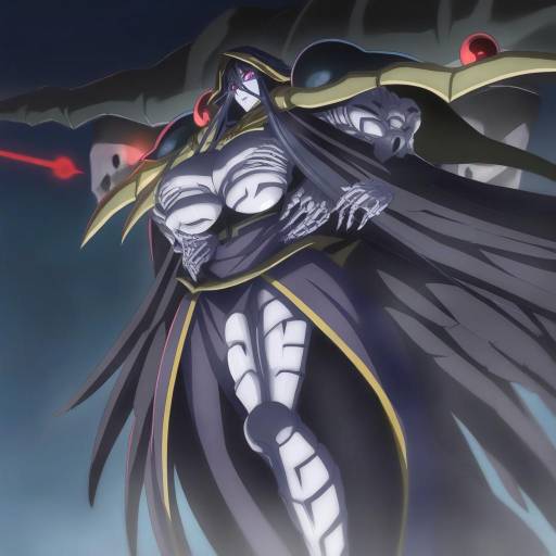 Illustration of Ainz ooal gown, overlord (maruyama) in the style of Utano