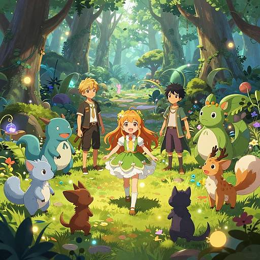 Enchanting Fantasy Visual Novel World