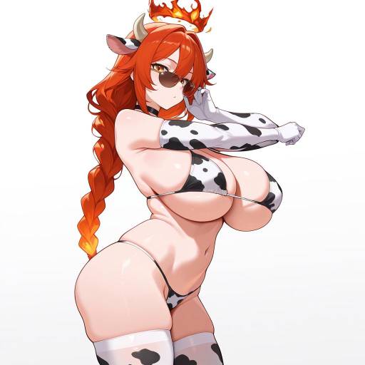 Fiery Cowgirl with Aviators and Elegance Fiery Cowgirl with Aviators and Elegance