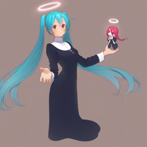 Illustration of Aimaina, vocaloid in the style of Abbystea