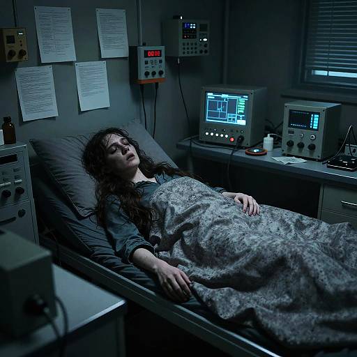 Creepypasta Sleep Experiment Horror Scene