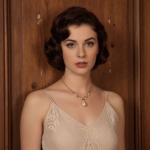 1920s Vintage Woman Portrait