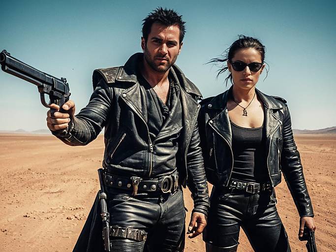 Mad Max 80s Style Face Swap