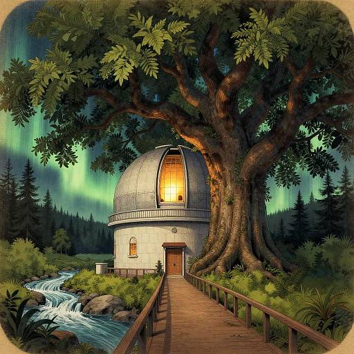 Banyan Astral Observatory in Aurora Grove