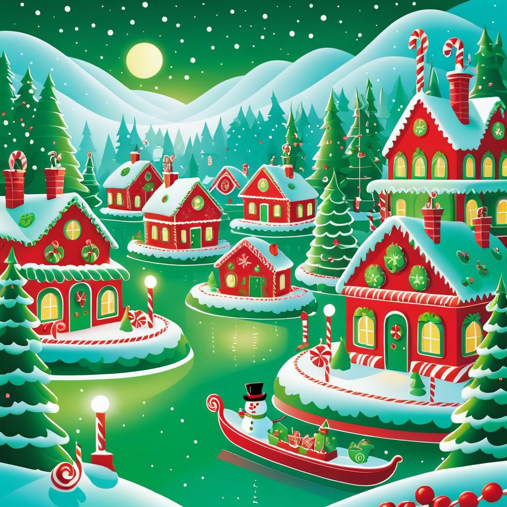 Festive Whimsy in Candy Cane Cove