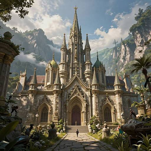 Hyperrealistic Cinematic Fantasy World