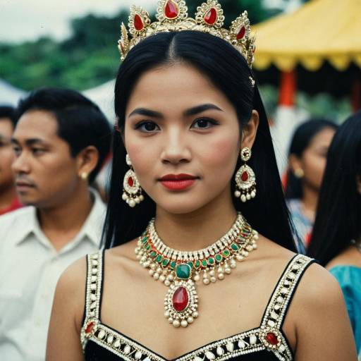 Kadayawan Festival Queen in Traditional Jewelry