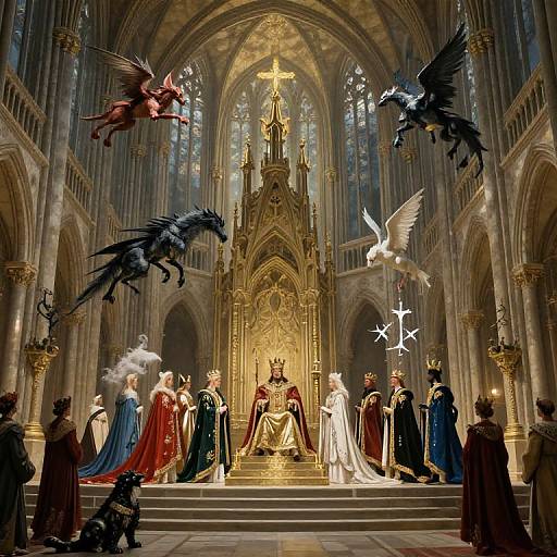 Epic Medieval Coronation Cathedral