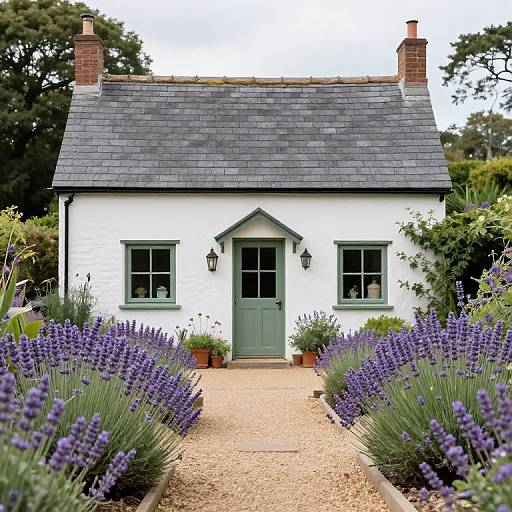 Lavender Garden Cottage Party Design