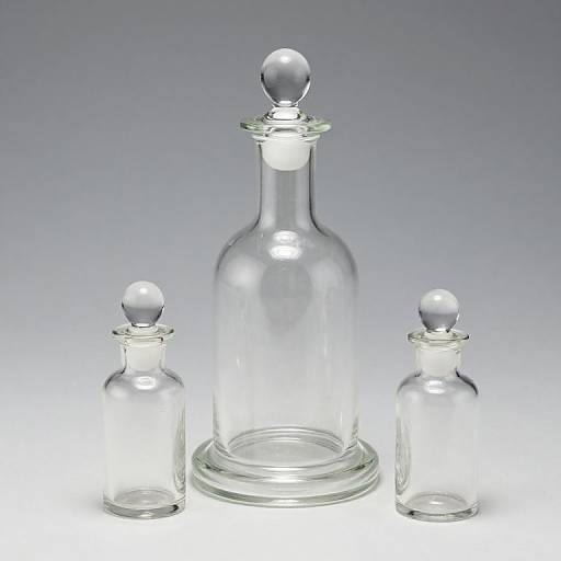Glass Swing-Top Apothecary Bottles