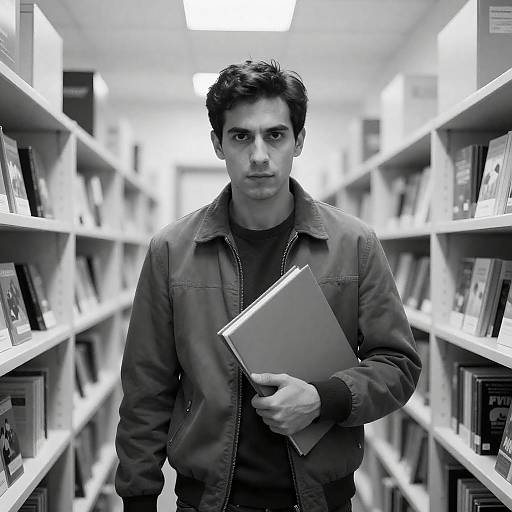 Intense Mood in Narrow Corridor