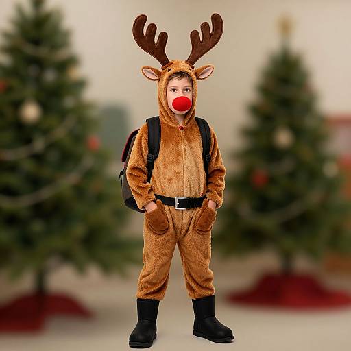 Rudolph in Reindeer Costume