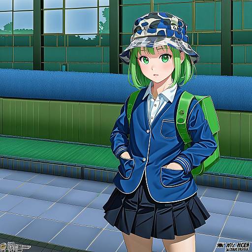 Illustration of Asakusa midori, eizouken ni wa te wo dasu na! in the style of Vilde loh hocen