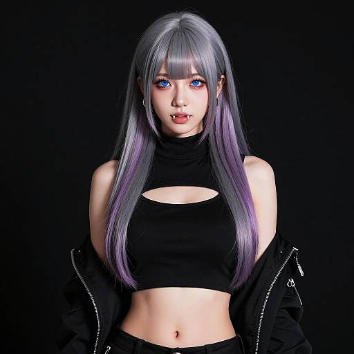 Photorealistic Nanakusa Nazuna Studio Portrait