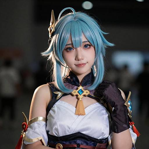 Cosplayer as Genshin Impact Character