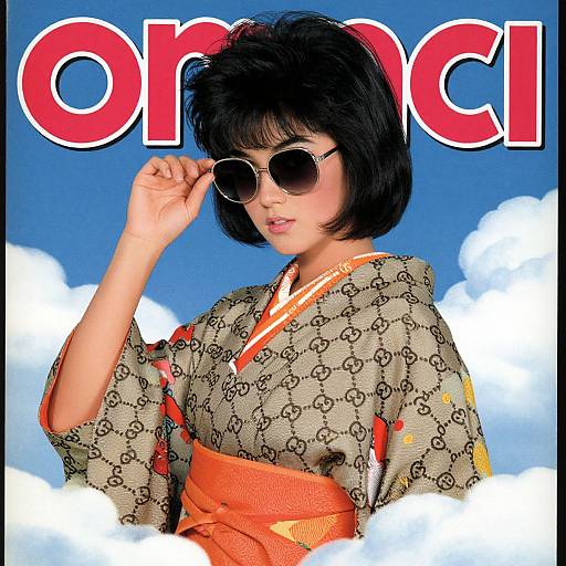 1979 Omni Magazine Gucci Kimono Cover
